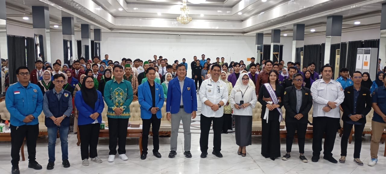 Bupati Shalahuddin, Buka Kegiatan Resepsi Kepemudaan DPD KNPI Barut