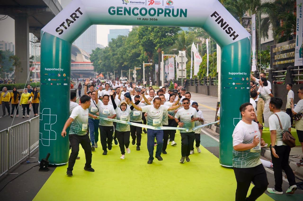 GenCoopRun 5K Semarakkan Harkopnas ke-79, Kemenkop Ajak Gen Z Kenal Koperasi Modern