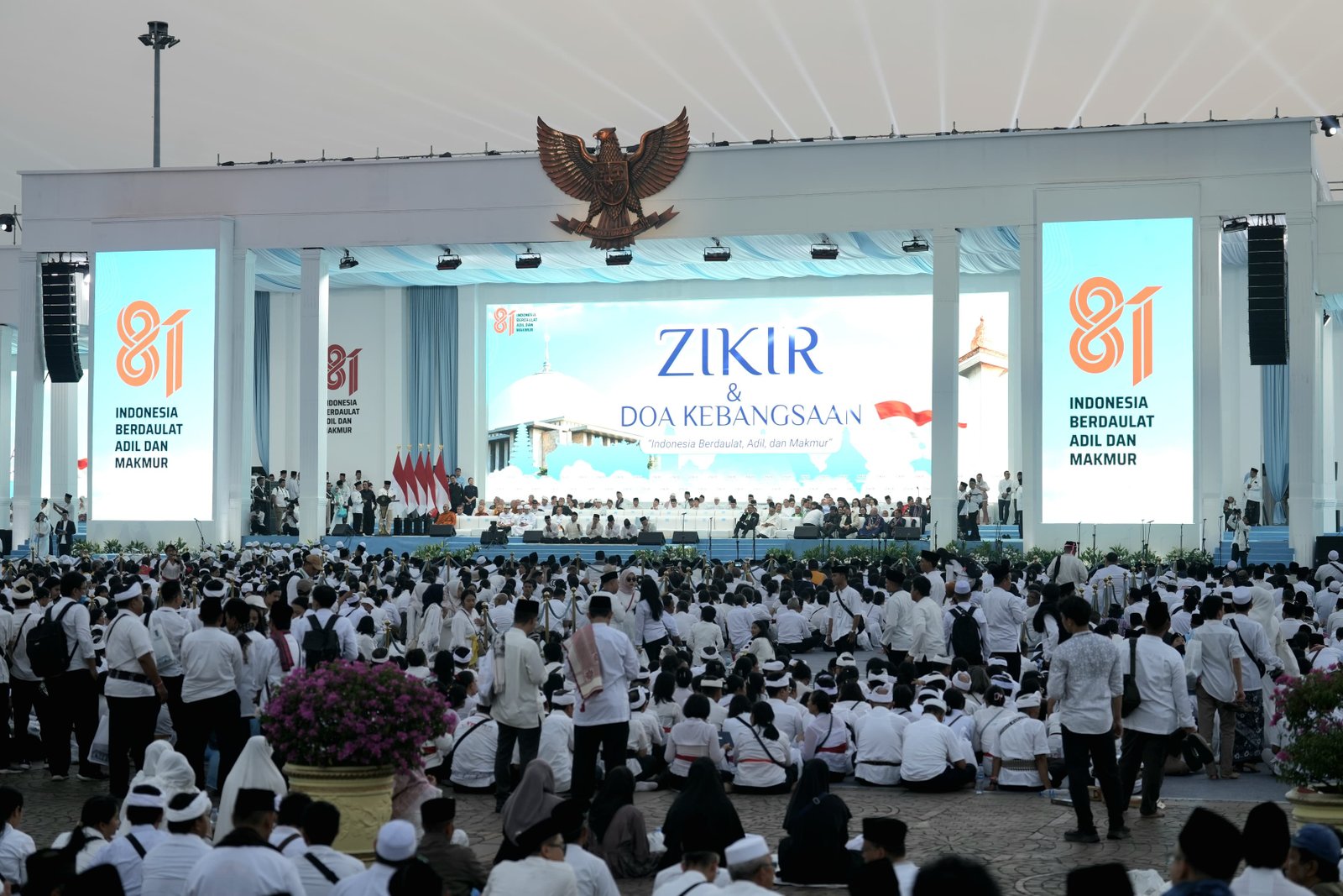 Puluhan Ribu Jamaah Hadiri Zikir Kebangsaan, PLN Siagakan UPS dan Gardu Bergerak