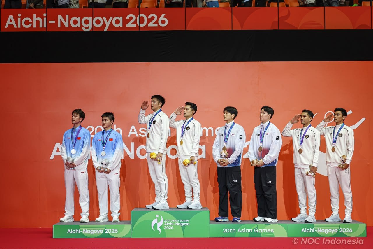 Indonesia Borong 2 Emas di Asian Games 2026, BNI Dukung Regenerasi Atlet