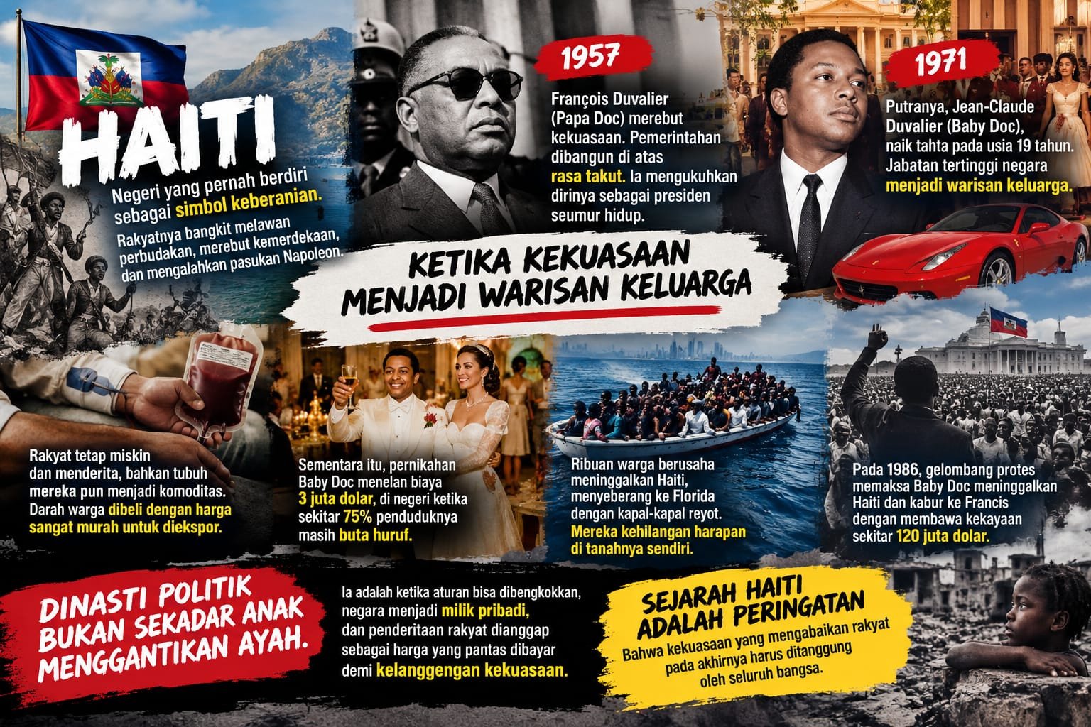 Haiti: Ketika Kekuasaan Menjadi Warisan Keluarga